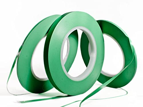 15 mm x 55 m Grün Fineline Konturenband Zierlinienband Finelineband hochwertiges Klebeband lackieren Airbrush Masking Tape Fineline Tape Orange oder Grün (15mm x 55m, grün) von Klebeland