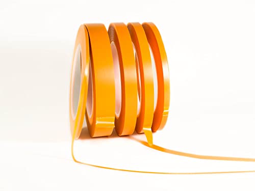15 mm x 55 m Orange Fineline Konturenband Zierlinienband Finelineband hochwertiges Klebeband lackieren Airbrush Masking Tape Fineline Tape Orange oder Grün (15mm x 55m, orange) von Klebeland