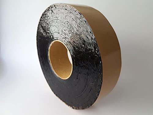 Bitumen Reparatur Klebeband Abdichtband Reparaturband Farbe Schwarz 50 mm - Rolle 15 Meter von Klebeland