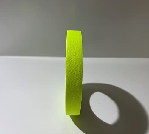 Gewebeband Panzerband Fluoreszierendes Neon Gaffa Klebeband Panzertape Gaffa Tape Matt und reflexionsfrei (Neongelb, 19mm x 25m) von Klebeland