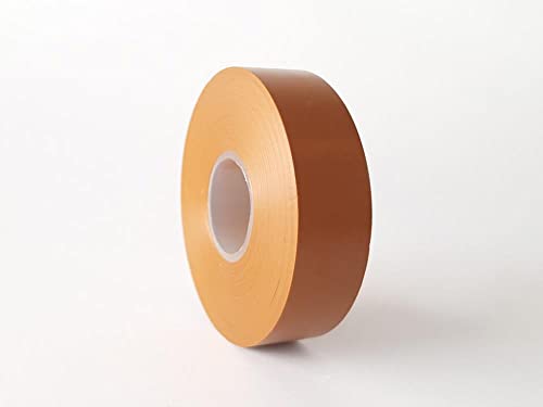 PVC Isolierband 19mm x 33m Isoband Klebeband für Elektriker Bastler in 11 verschiedenen Farben (Braun) von Klebeland