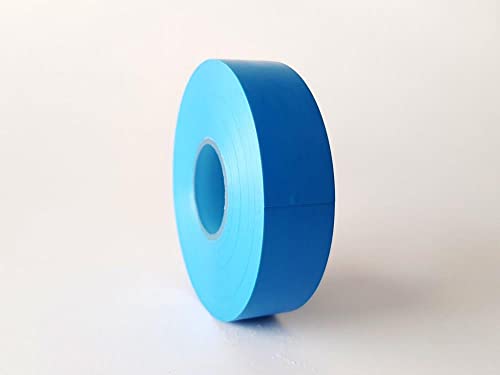 PVC Isolierband 19mm x 33m Isoband Klebeband für Elektriker Bastler in 11 verschiedenen Farben (Hellblau) von Klebeland