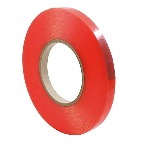 Kleberino Doppelseitiges Klebeband transparent | PET Folienklebeband sehr dünn und extrem stark klebend | Hochleistungsklebeband in Industriequalität (12mm x 50 m) von Kleberino