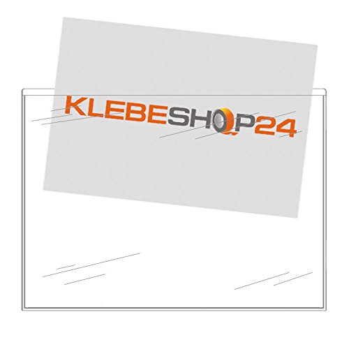 Selbstklebetaschen transparent | DIN lang, A4, A5 oder A6 | Breite Seite offen | 20 oder 100 Stück | Klarsichthüllen zum Kleben/DIN A4 100 Stück Selbstklebetaschen transparent | DIN lang, A4, A5 oder A6 | Breite Seite offen | 20 oder 100 Stück | Klarsichthüllen zum Kleben/DIN A4 100 Stück von KLEBESHOP24