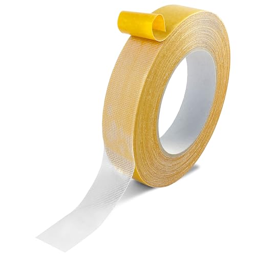 KLEBESHOP24 Teppichverlegeband Klebeband für Messen stark/schwach klebend ablösbar verschiedene Breiten / 12 mm x 25 m von KLEBESHOP24