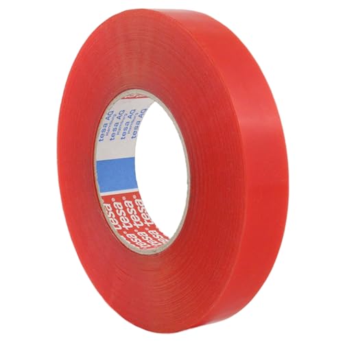 Doppelseitiges Klebeband | Stark klebend | Breite wählbar, 50 m | Transparent | Professionelles Montageklebeband | Starke Haftung auf vielen Materialien / 25 mm breit von KLEBESHOP24