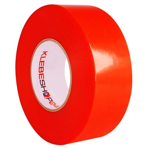 Doppelseitiges Klebeband | Stark klebend | Breite wählbar, 50 m | Transparent | Professionelles Montageklebeband | Starke Haftung auf vielen Materialien / 50 mm breit von KLEBESHOP24
