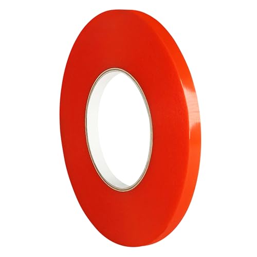 Doppelseitiges Klebeband | Stark klebend | Breite wählbar, 50 m | Transparent | Professionelles Montageklebeband | Starke Haftung auf vielen Materialien / 6 mm breit von KLEBESHOP24
