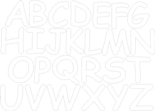 Kleckerliese Alphabet Buchstaben Set A bis Z selbstklebende Aufkleber 6cm Wandtattoo Wanddekoration Kinderzimmer STICKER Kleckerliese Alphabet Buchstaben Set A bis Z selbstklebende Aufkleber 6cm Wandtattoo Wanddekoration Kinderzimmer STICKER von Kleckerliese