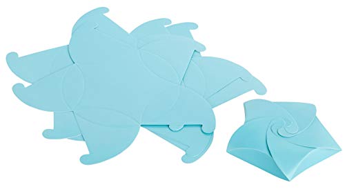 Kleenes Traumhandel: 30 Stück Stern-Geschenkboxen in Blau – Ideale Größe für Babyparty & Taufe von Kleenes Traumhandel