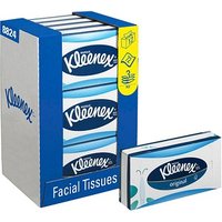 Kleenex® Kosmetiktücherbox 3-lagig weiß, 12x 72 Tücher von Kleenex®