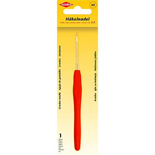 Kleiber + Co.GmbH 69978 Häkelnadel, rot, Größe 2,5 von Kleiber + Co.GmbH
