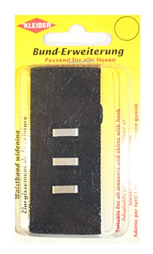 Kleiber + Co.GmbH Bunderweiterung mit Haken, Schwarz Kleiber + Co.GmbH Bunderweiterung mit Haken, Schwarz von Kleiber