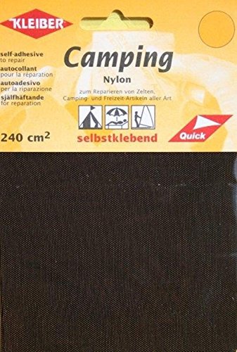 Kleiber + Co.GmbH Camping-Nylon-selbstklebend, braun, ca. 10 cm x 12 cm, 2 Kleiber + Co.GmbH Camping-Nylon-selbstklebend, braun, ca. 10 cm x 12 cm, 2 von Kleiber