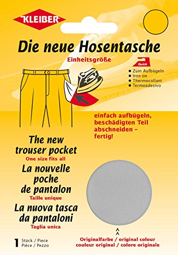 Kleiber Unisex Quick Ersatzhosentasche, Grau, Einheitsgröße EU von Kleiber