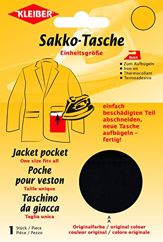 Kleiber + Co.GmbH Sakko-Tasche, 17 cm x 10,5 cm, schwarz Kleiber + Co.GmbH Sakko-Tasche, 17 cm x 10,5 cm, schwarz von Kleiber