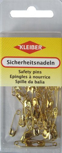 Kleiber + Co.GmbH Sicherheitsnadeln KLEIN, Gold von Kleiber
