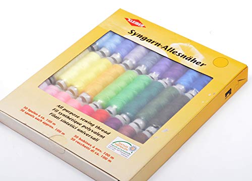 Kleiber + Co.GmbH Syngarn - Allesnäher Nähgarn, Polyester, Diverse, 18,5 x 16,5 x 1,5 cm Kleiber + Co.GmbH Syngarn - Allesnäher Nähgarn, Polyester, Diverse, 18,5 x 16,5 x 1,5 cm von Kleiber