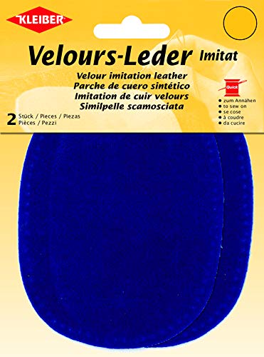 Kleiber + Co.GmbH Velour-Leder-Imitat klein, Blau Kleiber + Co.GmbH Velour-Leder-Imitat klein, Blau von Kleiber