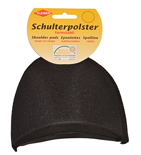 Kleiber 10 x 13 x 5 cm Schulterpolster/formstabil, schwarz von Kleiber