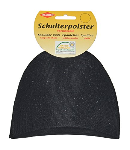 Kleiber 13 x 13,5 x 6 cm Schulterpolster/formstabil, schwarz von Kleiber