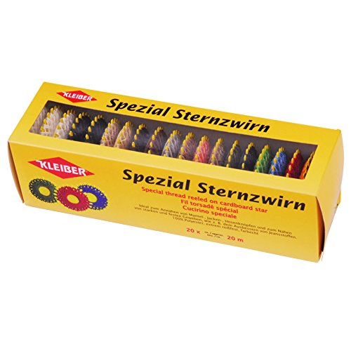 Kleiber 71012 Polyester-Garn in unterschiedlichen Farben, 20-er Set, gelb Kleiber 71012 Polyester-Garn in unterschiedlichen Farben, 20-er Set, gelb von Kleiber