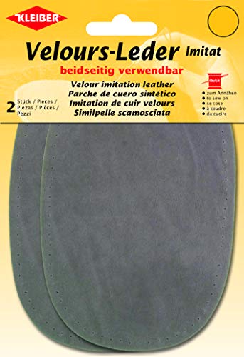 Kleiber 89701 Velours-Leder Imitat, Polyester, mittelgrau, ca. 15 cm x 10 cm Kleiber 89701 Velours-Leder Imitat, Polyester, mittelgrau, ca. 15 cm x 10 cm von Kleiber