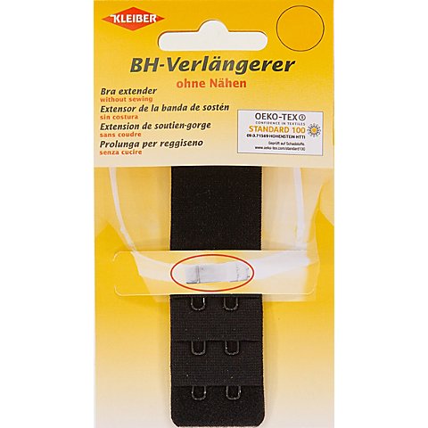 Kleiber BH-Verlängerer, 3 x 2 Ösen, Breite: 30 mm Kleiber BH-Verlängerer, 3 x 2 Ösen, Breite: 30 mm von Kleiber