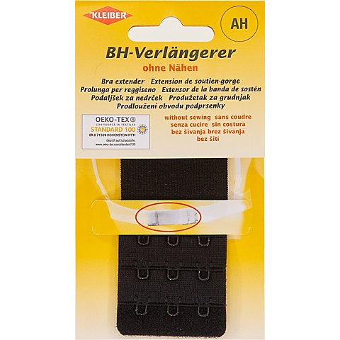 Kleiber BH-Verlängerer, 3 x 3 Ösen, Breite: 40 mm von Kleiber