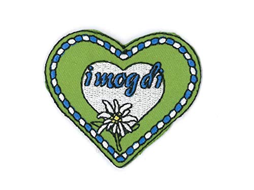 Kleiber Bügelbild Applikation zum Aufbügeln Herz Trachten Oktoberfest I mog di 6,5 cm x 5,5 cm Kleiber Bügelbild Applikation zum Aufbügeln Herz Trachten Oktoberfest I mog di 6,5 cm x 5,5 cm von Kleiber