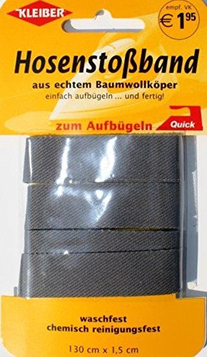 Kleiber Hose Liner Tape, Dunkelblau, 100% Baumwolle, dunkelgrau, 60 x 109 x 0.64 cm von Kleiber