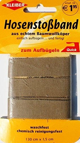 Kleiber Hosen-rutschsicher Tape, schwarz, 100 % Baumwolle, beige, 121 x 182 x 0.64 cm von Kleiber