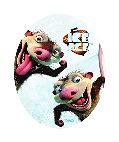 Kleiber Ice Age - Crash and Eddie gedruckte Applikation, 100% Polyester, farbig, 10 x 8 x 0,1 cm von Kleiber