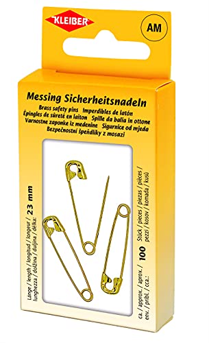 Kleiber Messing-Sicherheitsnadeln Kleiber Messing-Sicherheitsnadeln von Kleiber