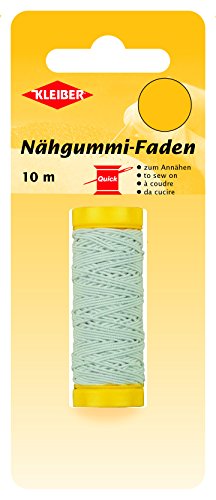 Kleiber Nähgummi-Faden, 60% Gummi, weiß, 1000 x 0,05 x 0,05 cm Kleiber Nähgummi-Faden, 60% Gummi, weiß, 1000 x 0,05 x 0,05 cm von Kleiber