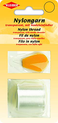 Kleiber Nylongarn/transparentes Garn, 100% Nylon, 10000 x 0.011 x 0.011 cm Kleiber Nylongarn/transparentes Garn, 100% Nylon, 10000 x 0.011 x 0.011 cm von Kleiber