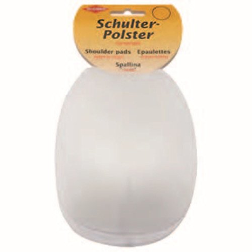 Kleiber Schulterpolster KR 1 Halbmond Weiss, schwarz, ÖKO-TEX Siegel, Farbe:31 Weiss von Kleiber