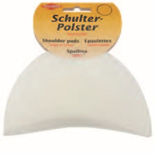 Kleiber Schulterpolster mit Haken-/Flauschband Halbmond Weiss, schwarz ÖKO-TEX Siegel KH 10, Farbe:weiß Kleiber Schulterpolster mit Haken-/Flauschband Halbmond Weiss, schwarz ÖKO-TEX Siegel KH 10, Farbe:weiß von Kleiber