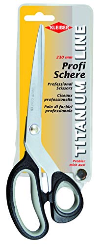 Kleiber Titanium-Schere, Stahl, schwarz, grau, 230 mm Kleiber Titanium-Schere, Stahl, schwarz, grau, 230 mm von Kleiber