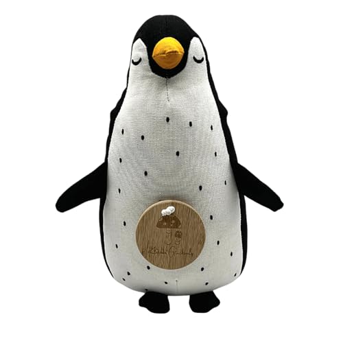 Premium Spieluhr - Pepe der Pinguin mit " Fly me to the moon" Melodie - ideale Einschlafhilfe für Babys - nachhaltige Babyspieluhr aus Baumwolle - geniales Geschenk zur Geburt, Taufe oder Babyparty Premium Spieluhr - Pepe der Pinguin mit " Fly me to the moon" Melodie - ideale Einschlafhilfe für Babys - nachhaltige Babyspieluhr aus Baumwolle - geniales Geschenk zur Geburt, Taufe oder Babyparty von Kleiner Glückspilz
