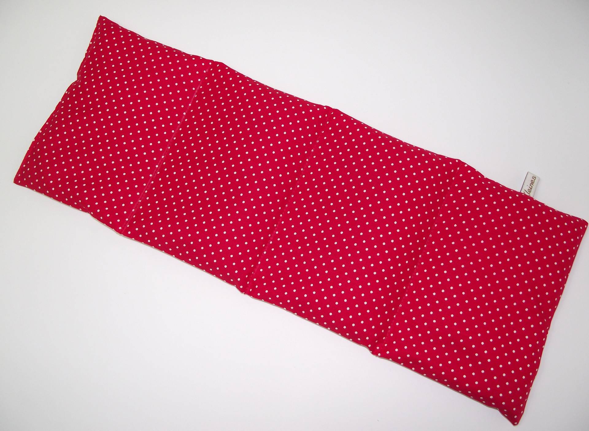 Körnerkissen, Wärmekissen "Rot Mit Tupfen" Gr. M von KleinesAtelier