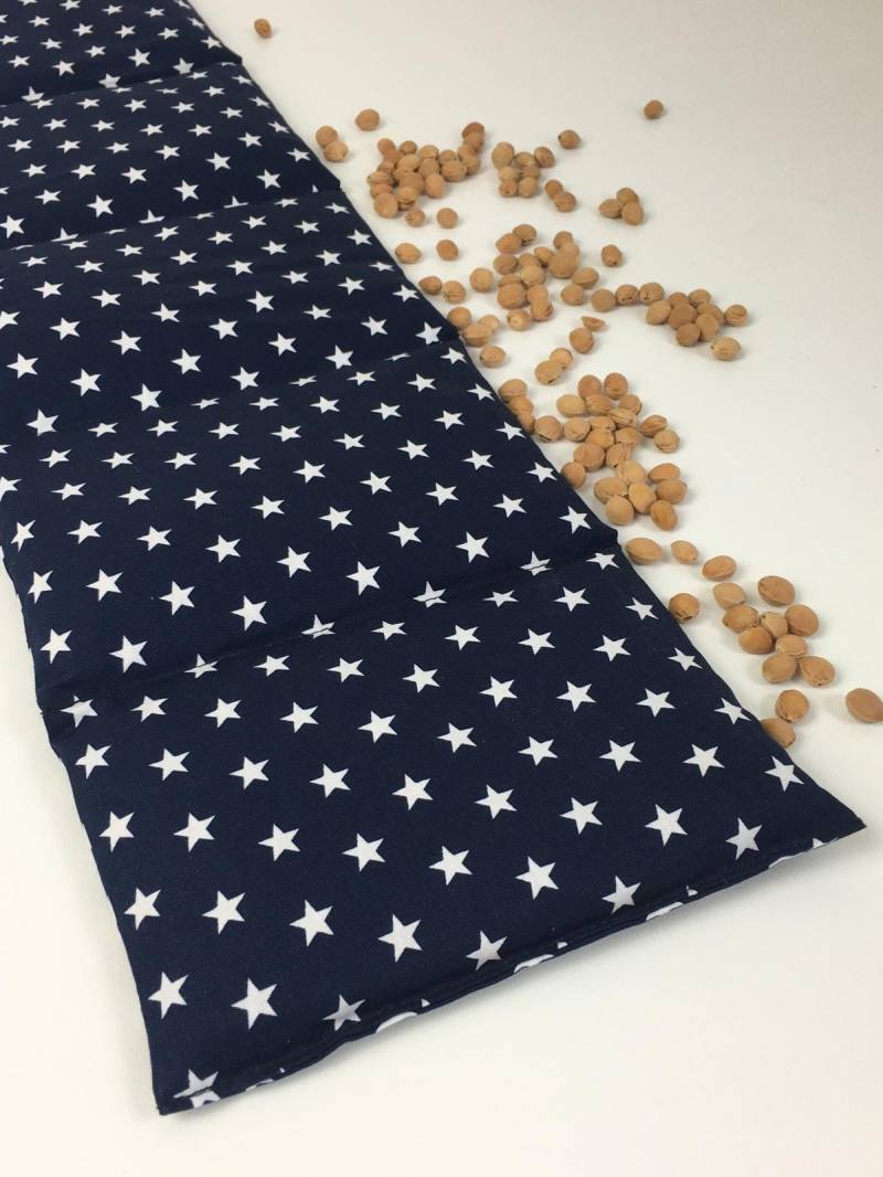 Körnerkissen , Wärmekissen „ Marineblau Sterne „Gr.xl Körnerkissen , Wärmekissen „ Marineblau Sterne „Gr.xl von KleinesAtelier