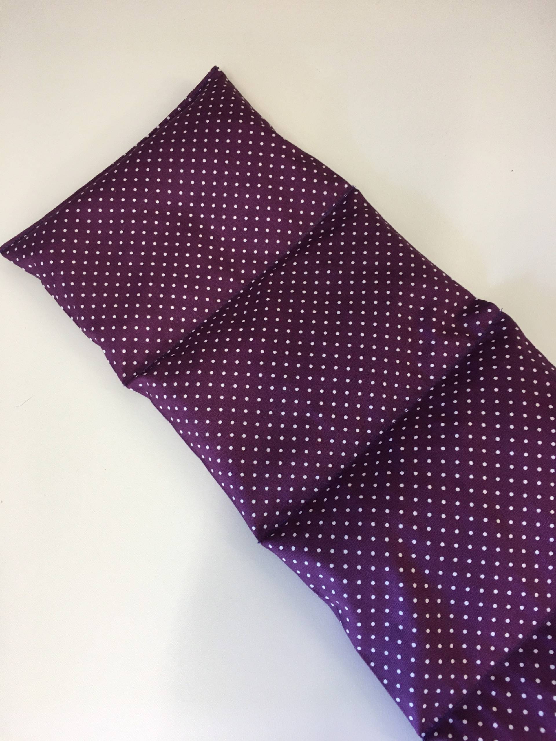 Körnerkissen , Wärmekissen Gr.xl „ Violett Mit Tupfern Körnerkissen , Wärmekissen Gr.xl „ Violett Mit Tupfern von KleinesAtelier