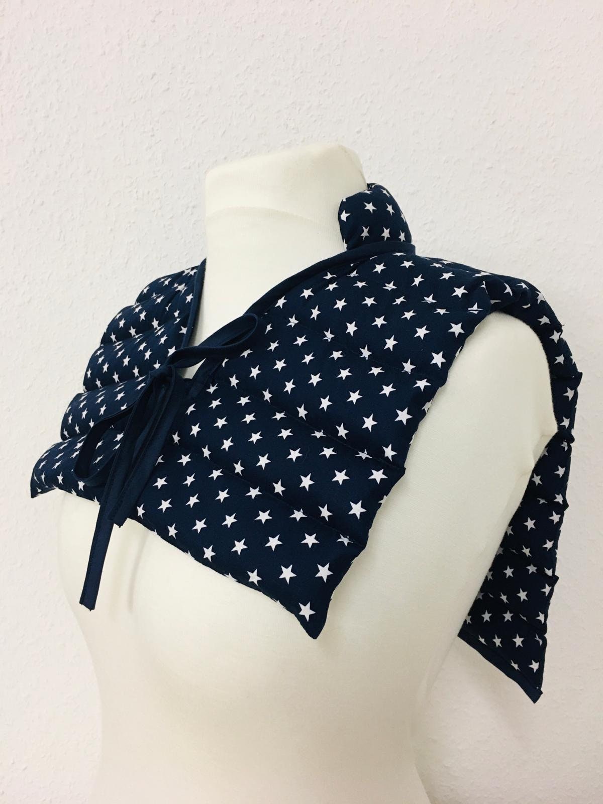 xxl Nackenkissen - Wärmekissen "Marineblau Sterne „ xxl Nackenkissen - Wärmekissen "Marineblau Sterne „ von KleinesAtelier