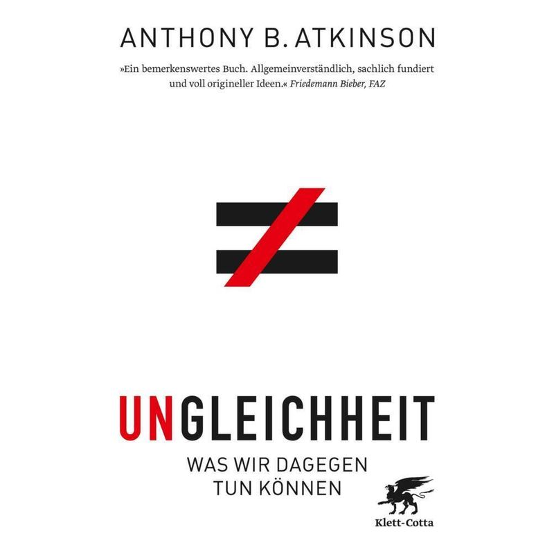 Ungleichheit - Anthony B. Atkinson, Kartoniert (TB) von Klett-Cotta