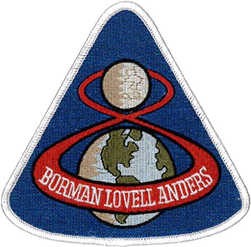 Apollo 8 Mission Embroidered Patch 11cm x 10cm approx by Klicnow Apollo 8 Mission Embroidered Patch 11cm x 10cm approx by Klicnow von Klicnow