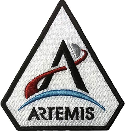 Artemis Program Aufnäher, bestickt, 9 x 10 cm von Klicnow