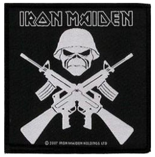 Iron Maiden Crossed Guns Patch 10 X 9.5CM (4 X 3-3/4) by Klicnow von Klicnow