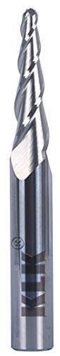 Konische Hartmetall-Erdbeere mit 3 Lippen, d:1 r:0,5 l:60 ?:5 von SAUDA