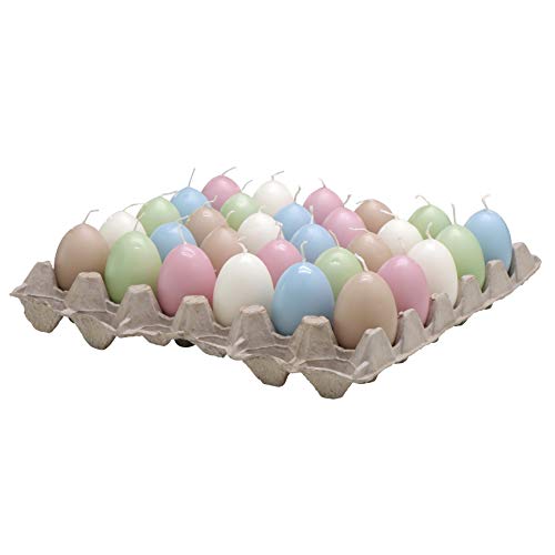 Klocke Kerzen Eierkerze - Bunt - Magnolie Duft - 30 Stück - Höhe 6cm - Ostern Klocke Kerzen Eierkerze - Bunt - Magnolie Duft - 30 Stück - Höhe 6cm - Ostern von Klocke Kerzen